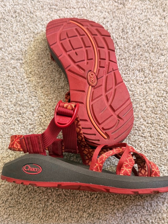 Chaco Shoes - Chaco Red and Gray Women's Sport Sandals
